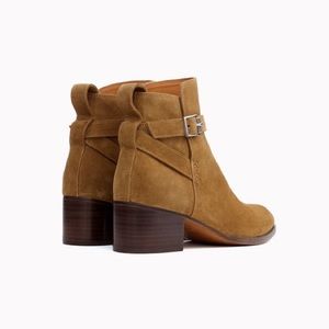(AN-47) Rag & Bone Walker Buckle Boots In Golden Brown